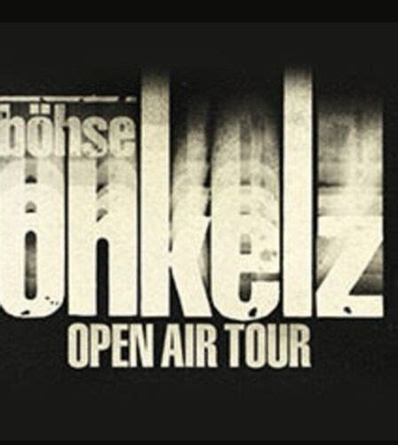 B Hse Onkelz Loreley Open Air Tour Ebay