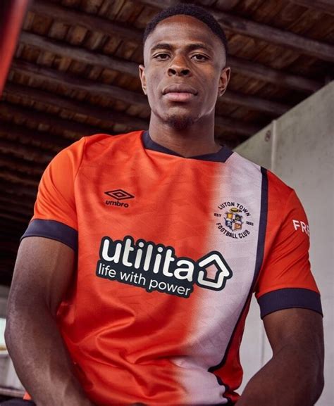 First ever Luton Premier League Jersey 2023-2024 | New Orange Luton ...