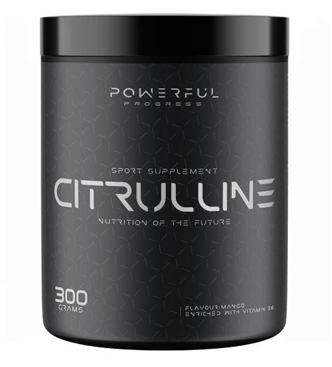 Цитруллин для спорта Powerful Progress Citrulline 300 g /120 servings ...