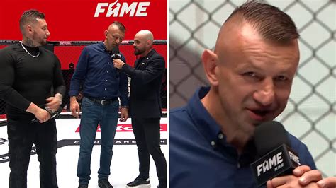 Tomasz Adamek Do Czy Do Federacji Fame Mma Wiemy Ile Pojedynk W