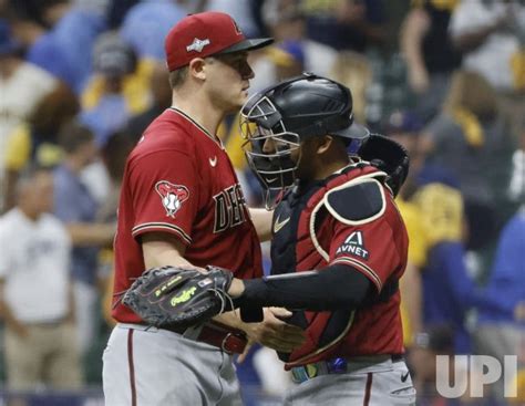 Photo: MLB NL Wild Card Game Between the Brewers and Diamonbacks ...