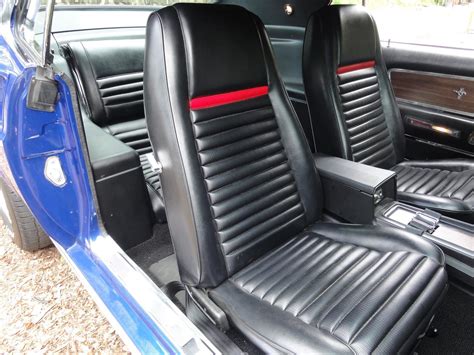 1969 Mustang Coupe Interior Rear