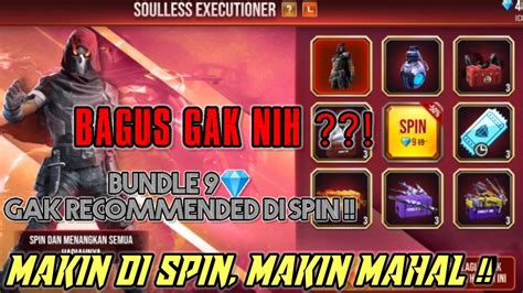 Spin Soulless Executioner Bundle Fortune Wheel Free Fire Terbaru Youtube