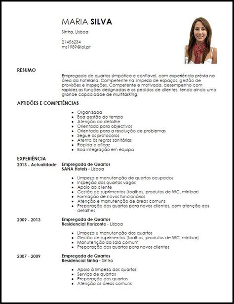 Modelo Curriculum Vitae Empregada De Quartos LiveCareer Modelo