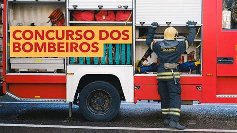 Concurso dos Bombeiros salário INICIAL de até R 6 5 MIL saiba mais