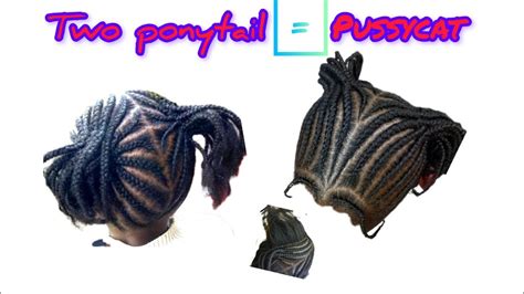 Pussy Cat Hairstyle Ponytails How To Grip Hair Clean Scalp