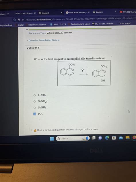 Answered What Is The Best Reagent To Accomplish Bartleby