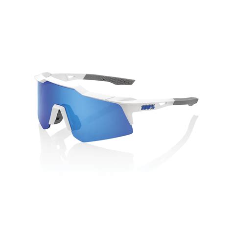 100 Speedcraft Xs Youth Baseball Sunglasses Matte White W Blue