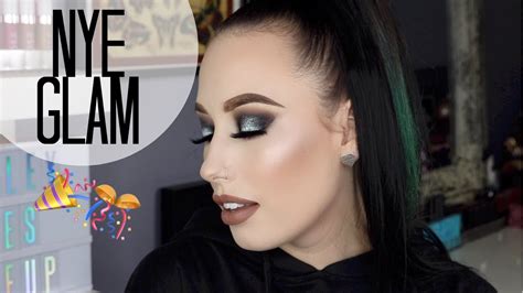 New Year S Eve Glam Af Makeup Tutorial Lesleydoesmakeup Youtube