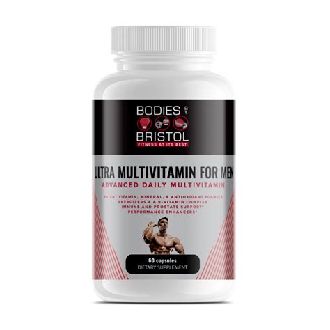 Ultra Multivitamin For Men - Bodies By Bristol LLC