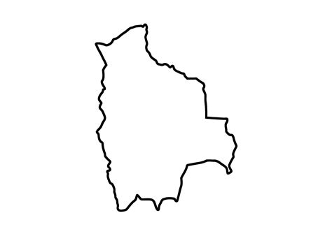 Bolivia Outline SVG Graphic by FilucryCreative Fabrica