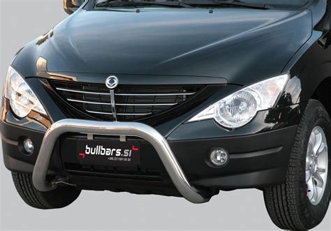 EU INOX bull bar fi76 Ssangyong Actyon 2006 Kogovšek Trzin