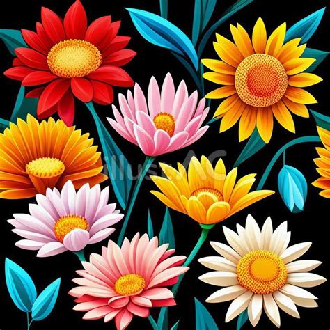 花のイラストイラスト - No: 23896614｜無料イラスト・フリー素材なら「イラストAC」