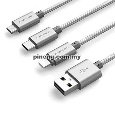 Pineng Pn In Micro Usb Lightning Type C High Speed Data