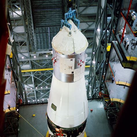 US SPACE PROGRAM APOLLO APOLLO 4 Rocket Preparation