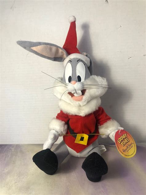 Vintage Looney Tunes Warner Bros Santa Bugs Bunny Plush Ireland