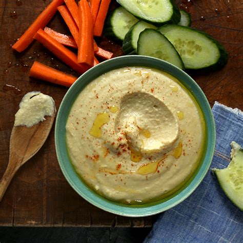 Classic Garbanzo Bean Hummus Recipe - Green Valley Organics