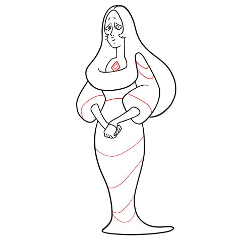 How To Draw Blue Diamond From Steven Universe Sketchok