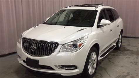 2017 Buick Enclave Awd Sunroof Assist Step White Oshawa On Stock 170743 Youtube