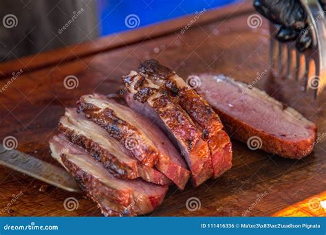 Traditional Brazilian Barbecue Bbq Stock Photo - Image of glowing ...