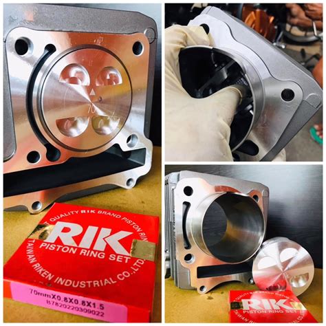 Pitsbike Cylinder Block Bore Kit Raider R Raider Carb Type