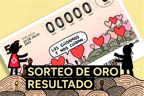 Resultados Del Sorteo De Oro De La Cruz Roja 2023 De Hoy Jueves 20 De Julio