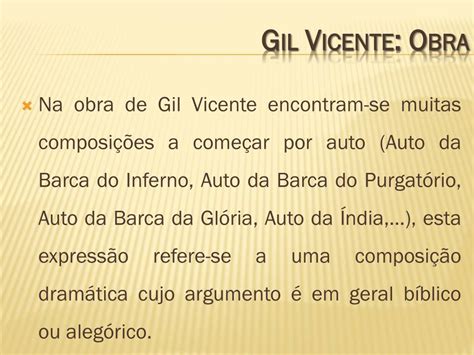 Ppt Gil Vicente Vida E Obra Powerpoint Presentation Free Download