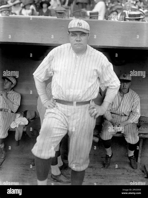 Babe Ruth New York Yankees 1921 Stock Photo Alamy