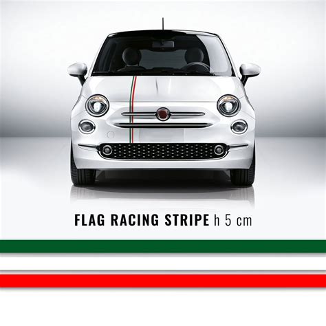 Stripes Strisce Adesive Per Auto Tricolore Italia Quattroerre