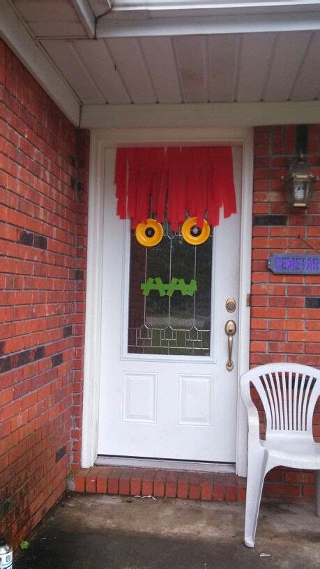 Monster door!!! For under $2.50!! | Monster door, Projects, Monster