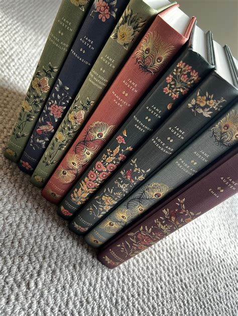 Jane Austen Book Collection Pride And Prejudice Embossed Cranford