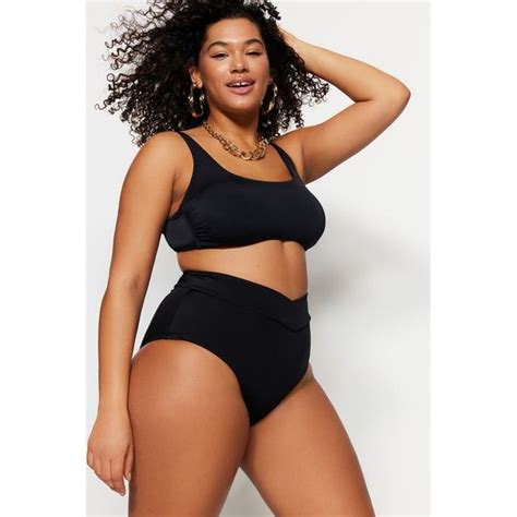 Trendyol Swim Nwt Trendyol Women Shirtless Plus Size Bikini Bottom