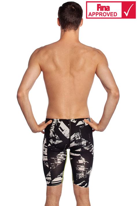 Mad Wave Forceshell X Jammer Herren Racing Badehose Black Multi