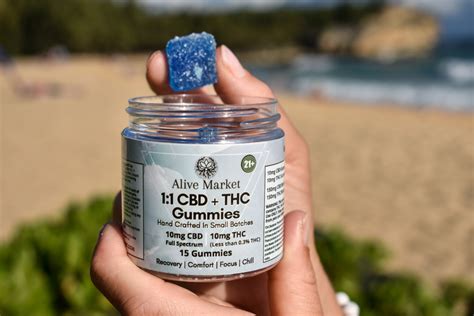 THC Gummies - High Potency For Pain, Sleep & Stress – Alive Market