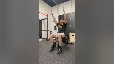 Seated Shoulder Flexion Youtube