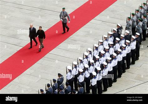 Berlin Deutschland 14 Mai 2023 Volodymyr Selenskyj Präsident der