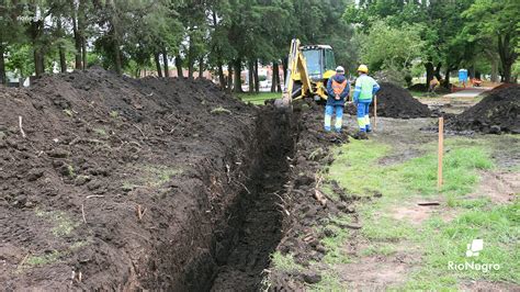 Se Construye Nuevo Pluvial En El Parque Lineal Intendencia De R O