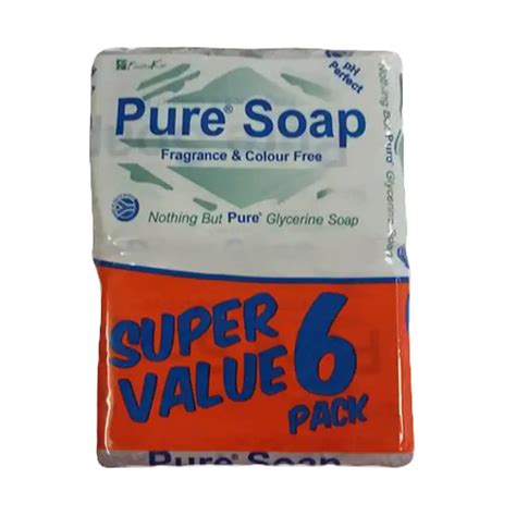 Pure Glycerine Soap 150g 6 Pack