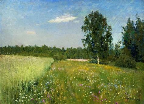 Isaac Ilyich Levitan A Day In Spring