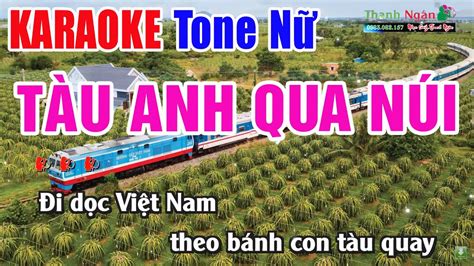 T U Anh Qua N I Karaoke Remix Tone N Nh C S Ng Thanh Ng N Youtube