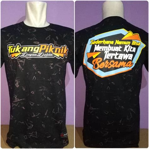 Jual Kaos Kata Kata Tukang Piknik Indonesiashopee Indonesia