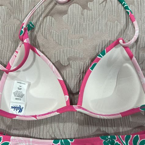 Pink Triangle Bikini Set Gem