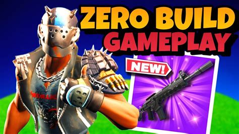 Fortnite Unvaulted The Combat Ar Zero Build Gameplay Fortnite C S