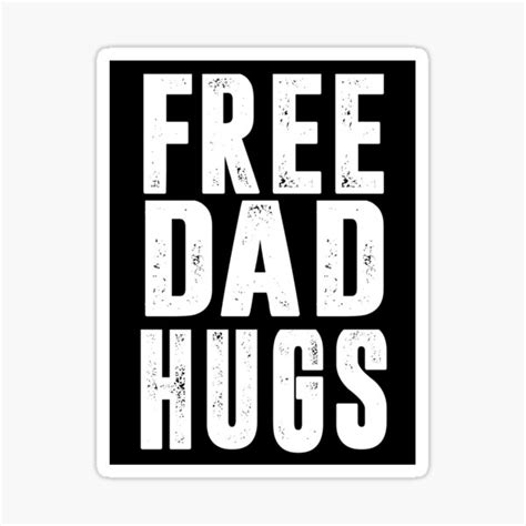 Free Dad Hugs Gay Pride LGBT Rainbow Tee Gay Sticker For Sale By YikesForever Redbubble