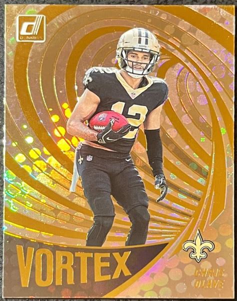 Chris Olave VTX 20 Prices 2022 Panini Donruss Vortex Football Cards