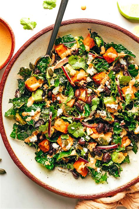 Sweet Potato Avocado Kale Salad Recipe Karinokada