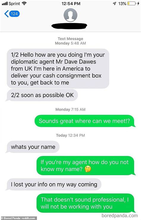 Nice Try People Share Their Hilarious Responses To Hapless Scammers