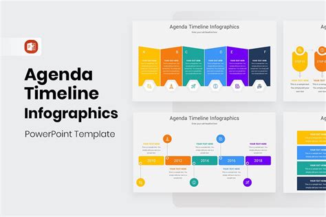 Agenda Timeline PowerPoint Template | Nulivo Market