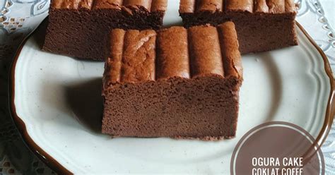 Resep Ogura Cake Coklat Coffe Oleh Ninik Kitchen Cookpad