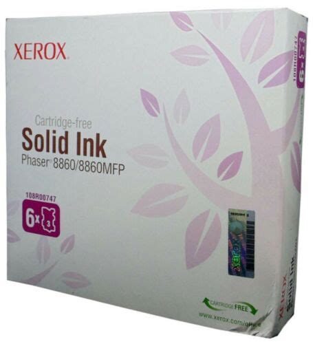 Genuine Xerox Phaser 8860 8860MFP Magenta Cartridge Free Solid Ink